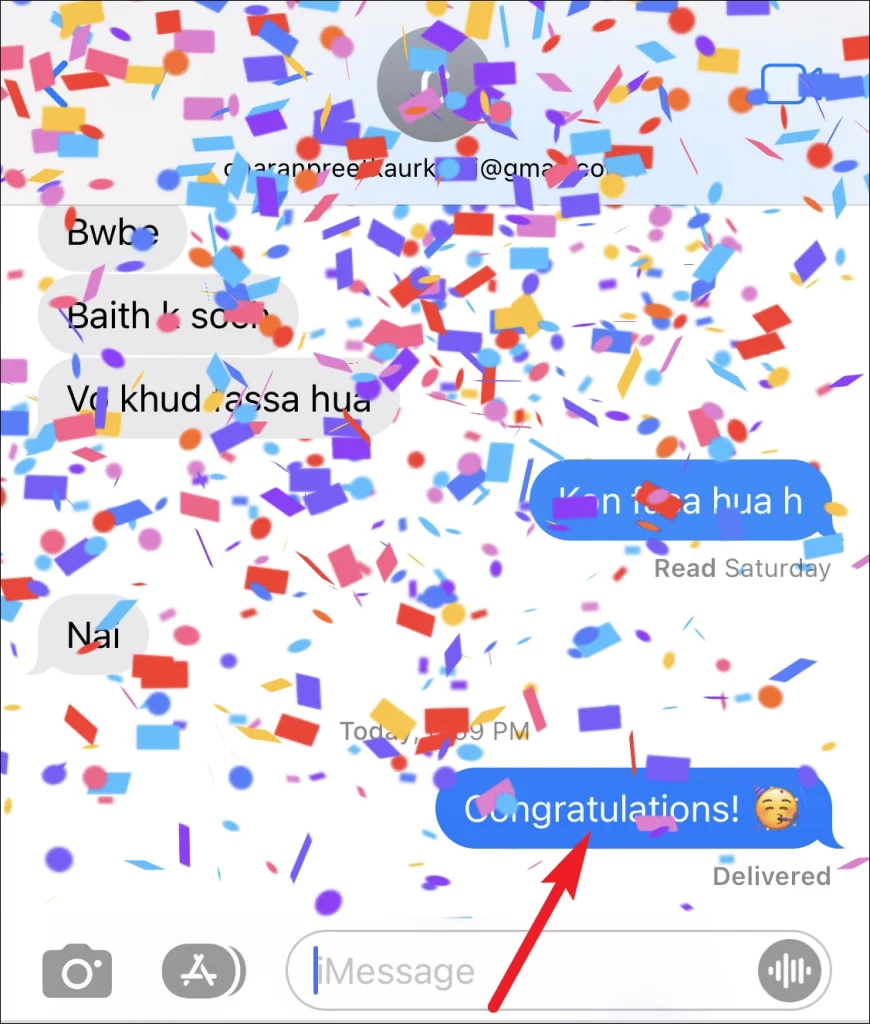 How to Send Confetti in iMessage All Things How1