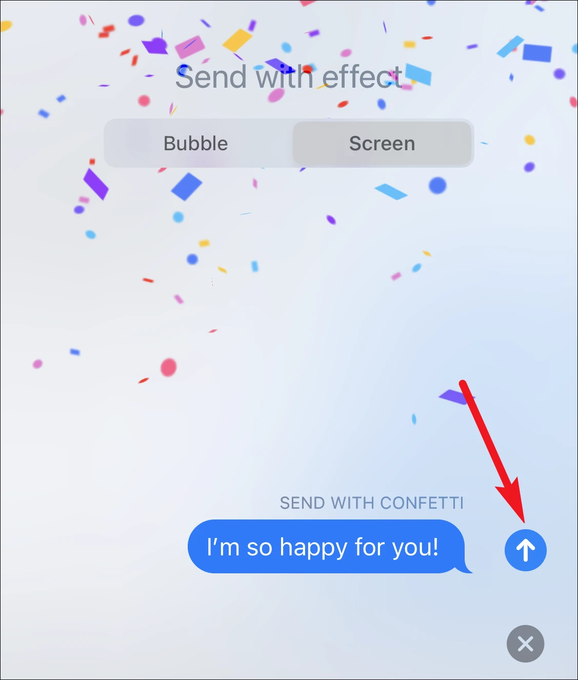How to Send Confetti in iMessage All Things How3