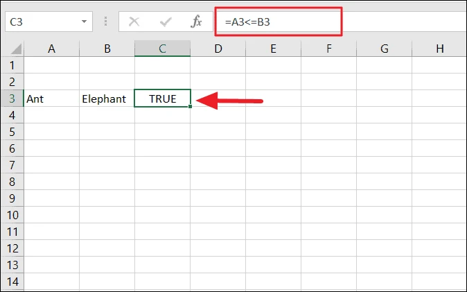 How to Use Less Than or Equal to Operator in Excel All3 - How to Use Less Than or Equal to Operator in Excel? How to Use Less Than or Equal to Operator in Excel All3