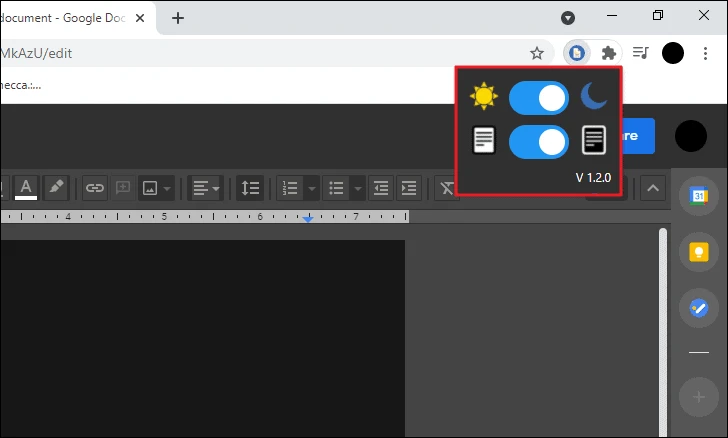 How To Enable Dark Mode in Google Docs11