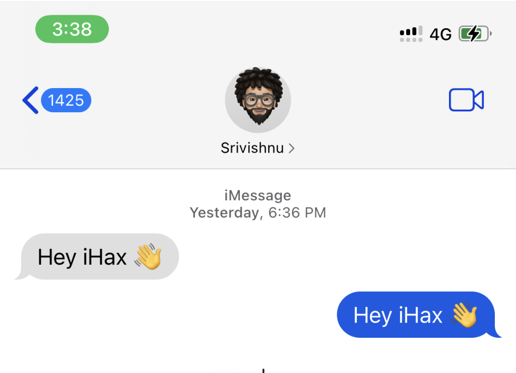 Make iMessage Bubble Dark Blue 2 - How to Change iMessage Bubble Color to Dark Blue? Make iMessage Bubble Dark Blue 2