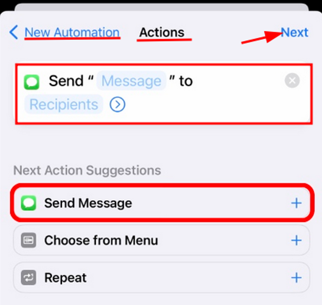 Text yourself on iMessage iPhone 13