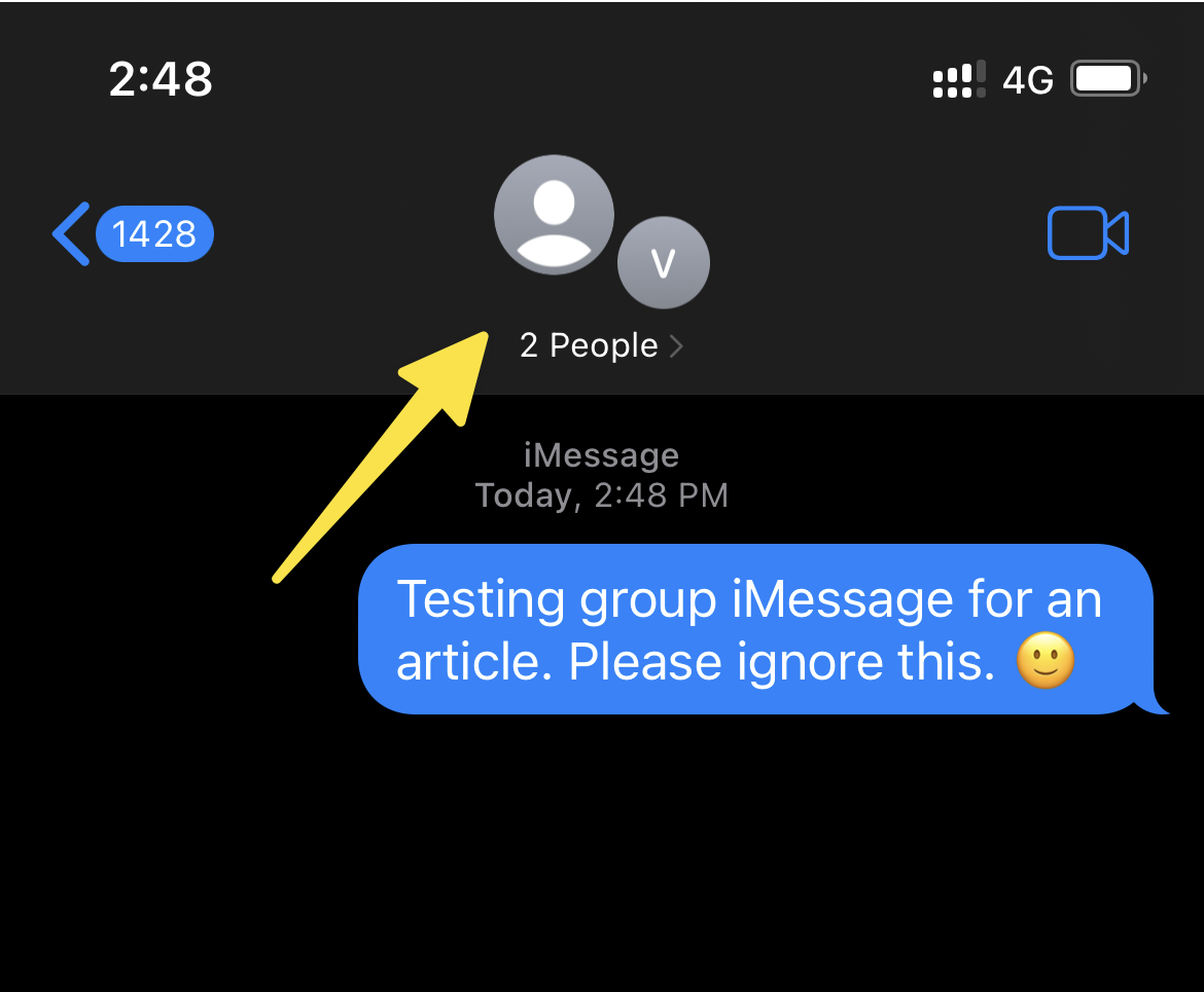iMessage Group Chat Limit 6 1