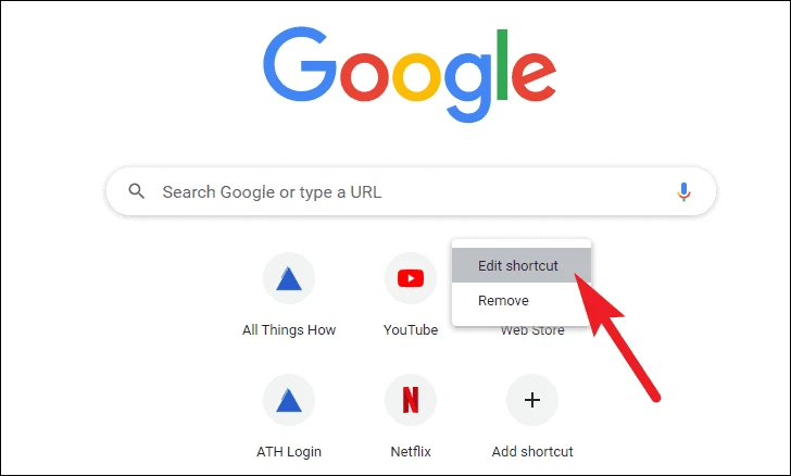How To Add Shortcut to Google Chrome Homepage10