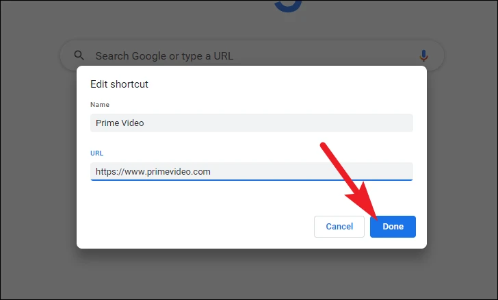 How To Add Shortcut to Google Chrome Homepage12