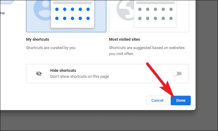 How To Add Shortcut to Google Chrome Homepage5