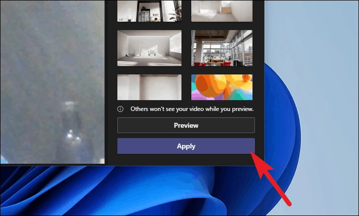 How To Blur Background on Microsoft Teams8