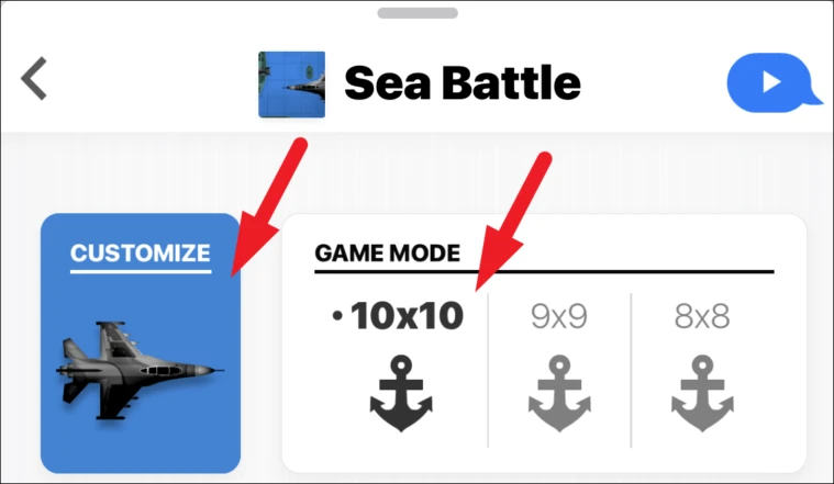How To Play Sea Battle on iMessage10