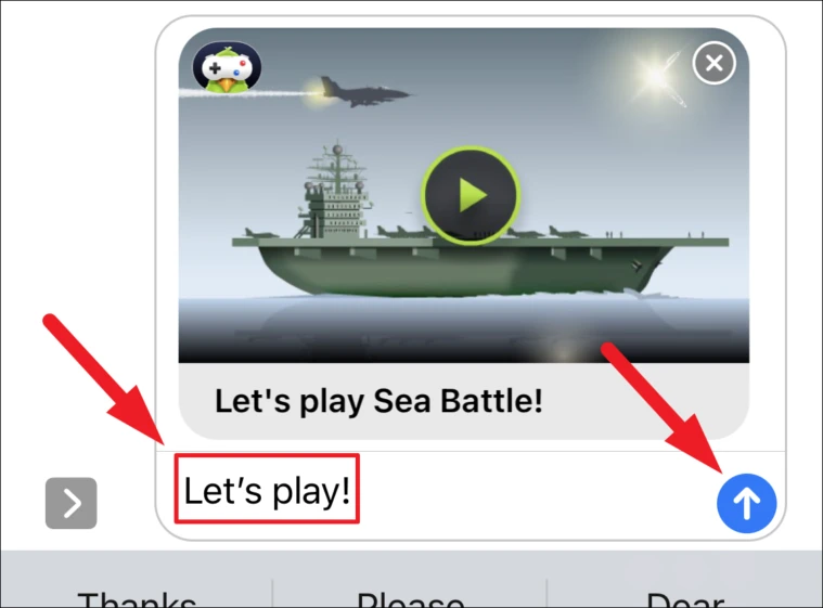How To Play Sea Battle on iMessage11