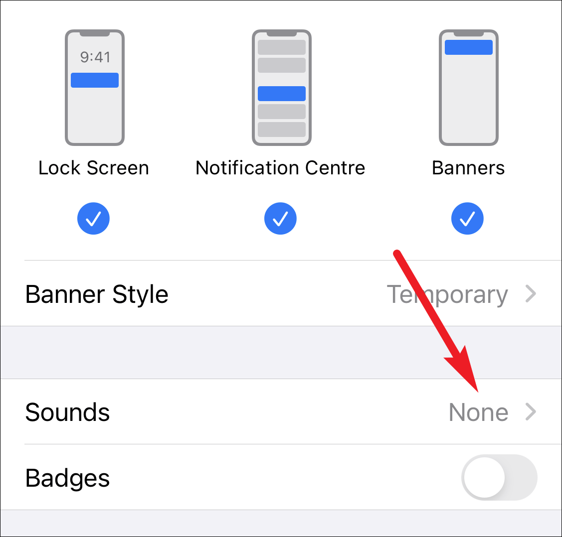 How To Turn Off Deliver Quietly on iMessage6