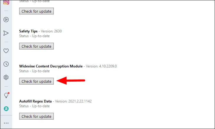 How to Update WideVine Content Decryption Module Component in Chrome Firefox Microsoft Edge and Opera12