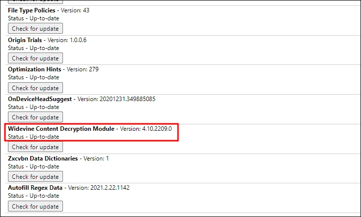 How to Update WideVine Content Decryption Module Component in Chrome Firefox Microsoft Edge and Opera4