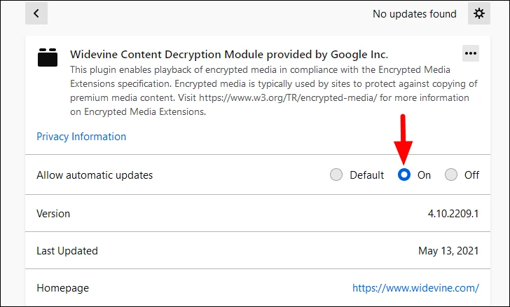How to Update WideVine Content Decryption Module Component in Chrome Firefox Microsoft Edge and Opera7
