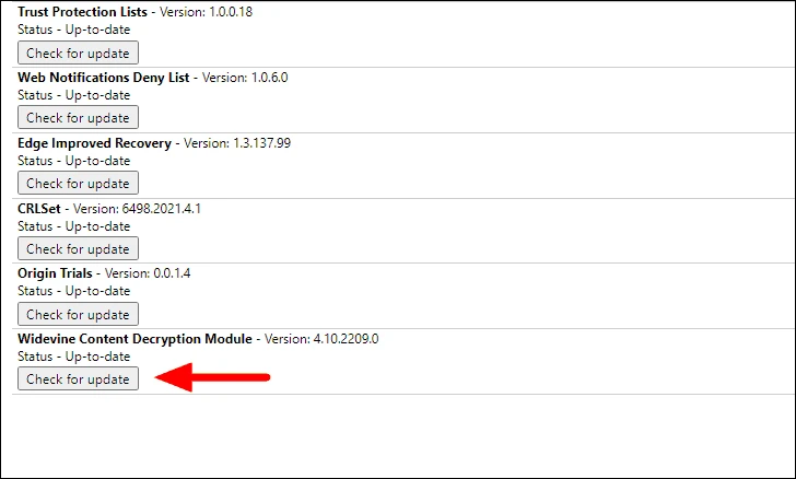 How to Update WideVine Content Decryption Module Component in Chrome Firefox Microsoft Edge and Opera9