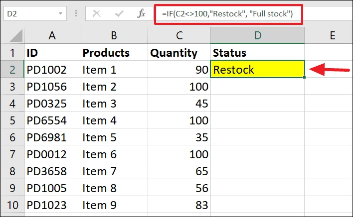 How to Use ‘Not Equal To in - How To Use 'Not Equal To' in Excel How to Use ‘Not Equal To in