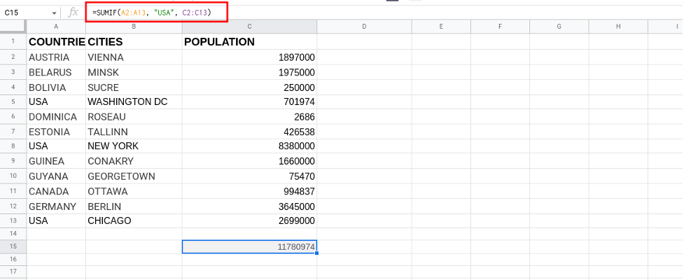 Total of Column Google Sheets SUM Function 11 - How to Total a Column in Google Sheets using SUM Function Total of Column Google Sheets SUM Function 11