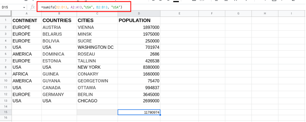 Total of Column Google Sheets SUM Function 12 - How to Total a Column in Google Sheets using SUM Function Total of Column Google Sheets SUM Function 12
