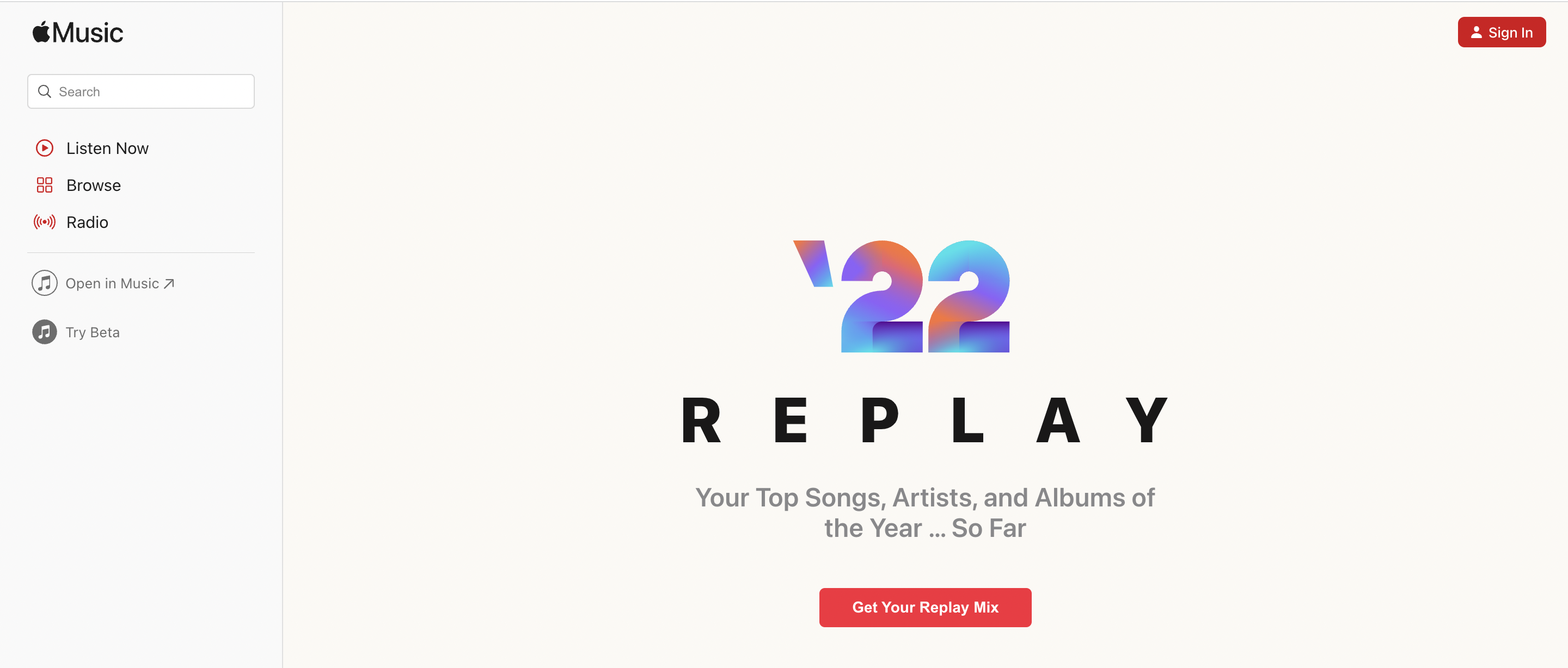 Apple Music Replay
