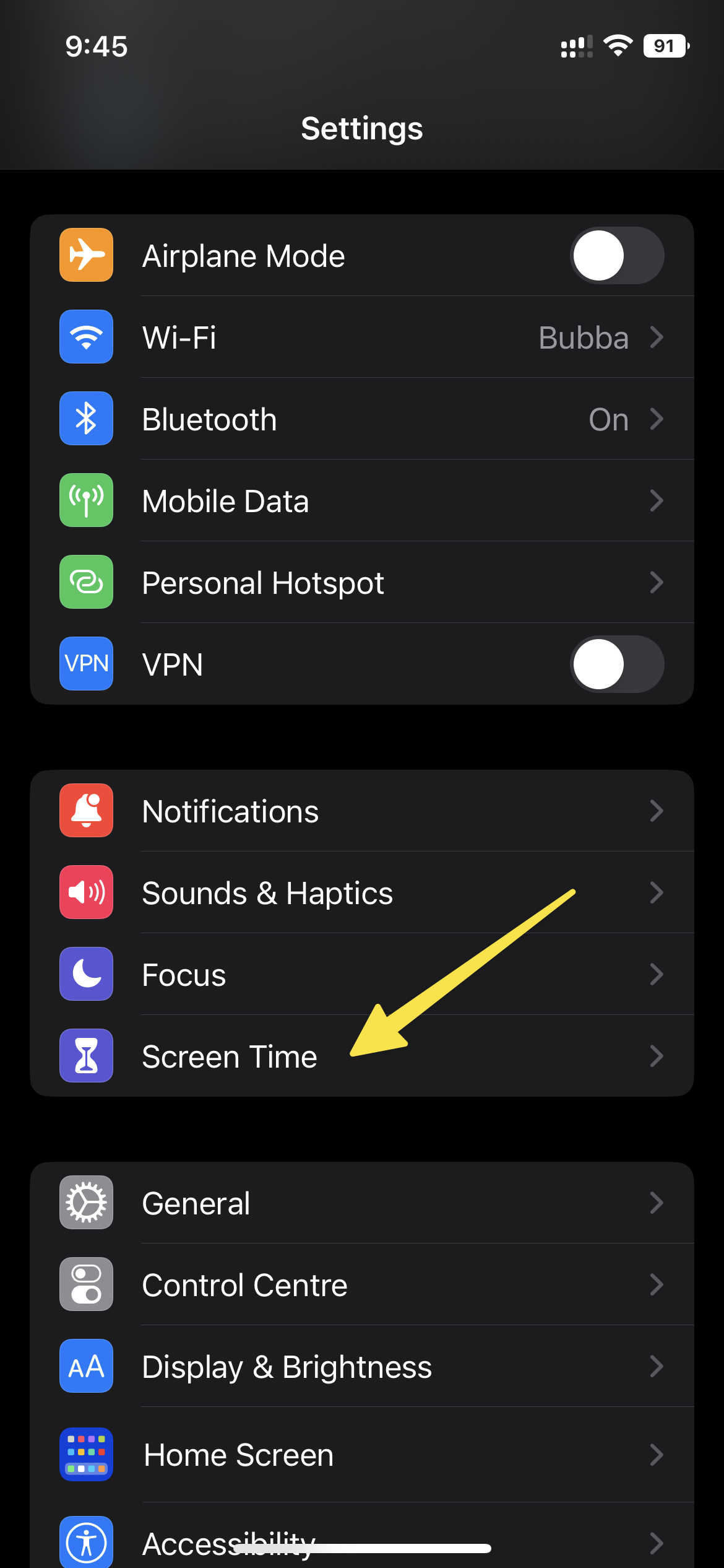 Turn Off SafeSearch on Safari 1