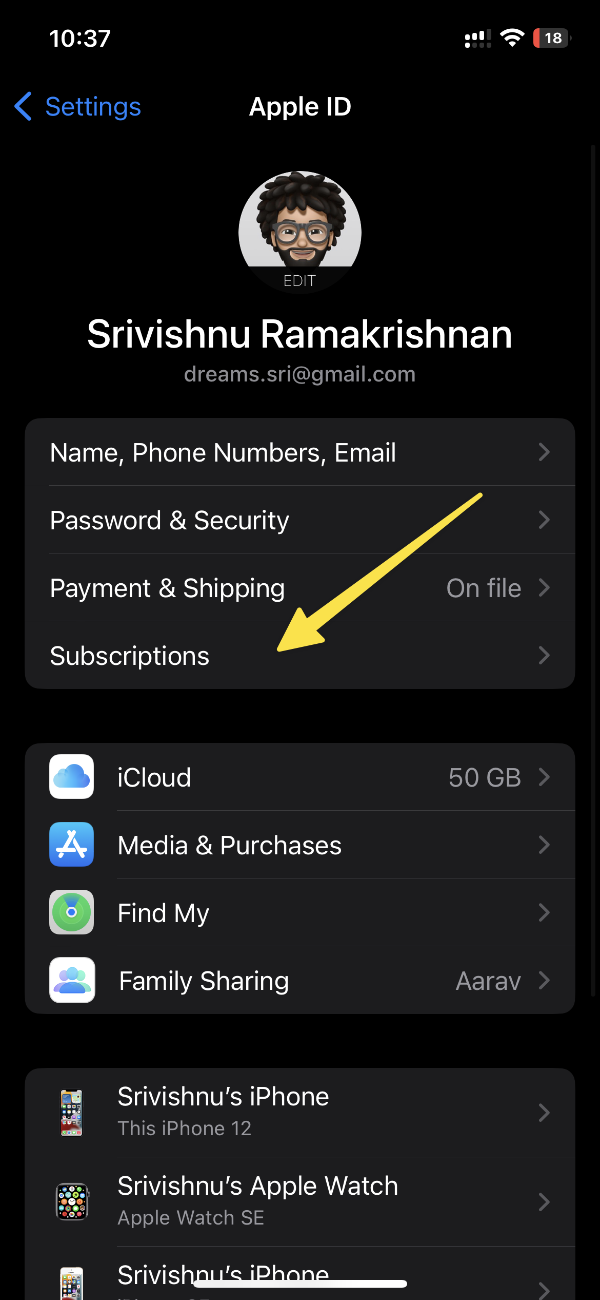 delete expired subscriptions on iphone 2