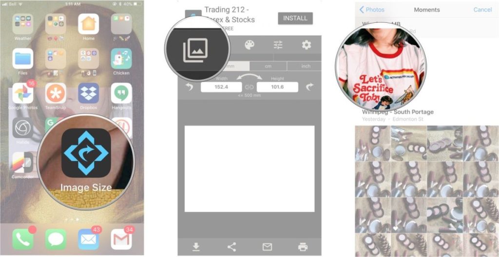 How to resize an image on iPhone4 - How to resize an image on iPhone? How to resize an image on iPhone4