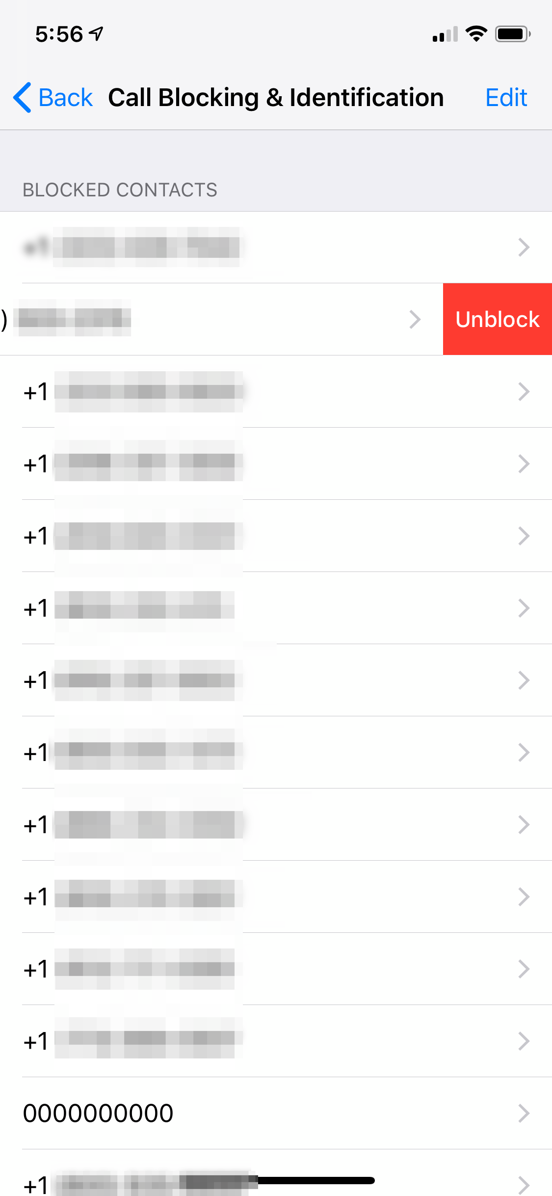 How to see Blocked Messages on iPhone