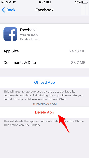 documents and data iPhone 4