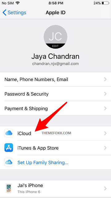 documents and data iPhone 6 1