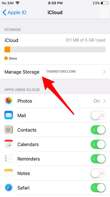 documents and data iPhone 9