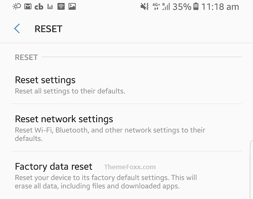 Bluetooth Not Working Android Fix Factory Reset