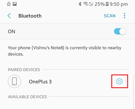 Bluetooth Not Working Android Fix Unpair Device 1