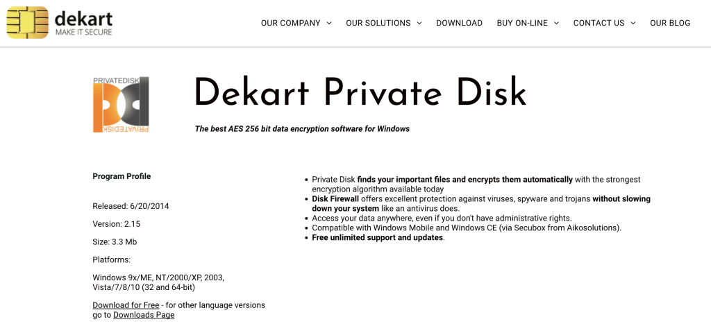 Dekart Best Windows Encryption Tools - Top 10 Windows Encryption Tools to Safeguard Your Data Dekart Best Windows Encryption Tools
