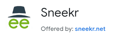 Google Chrome Extensions for Business Sneekr