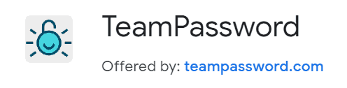 Google Chrome Extensions for Business TeamPassword