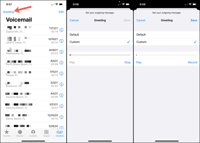 Greeting iPhoneVoicemailSetup5