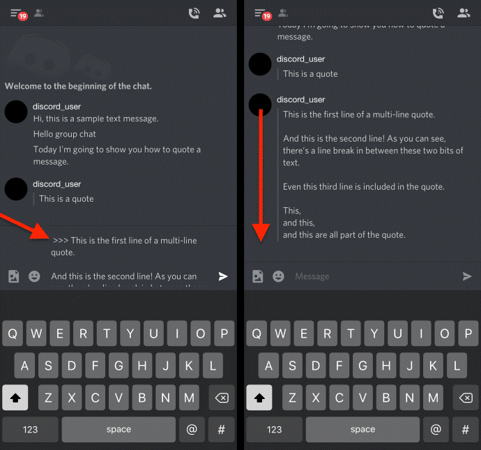 Quote on Discord 2