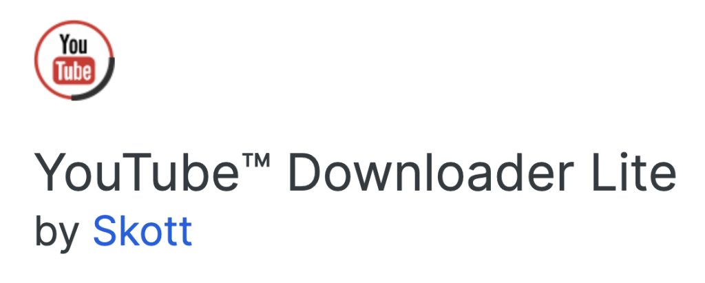 YouTube Downloader Lite - 5 Best Firefox Add-ons to Download YouTube Videos YouTube Downloader Lite