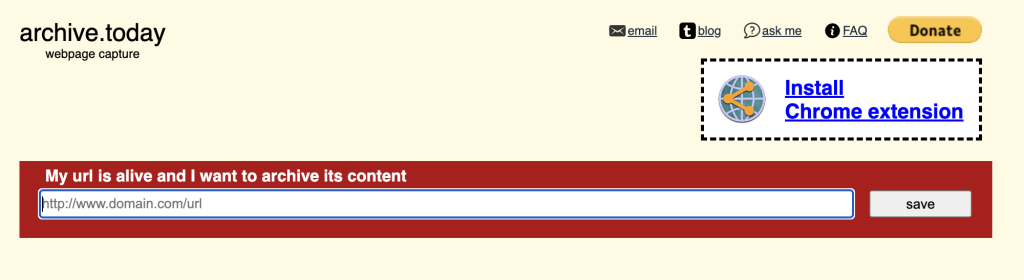 archive.is - Top 3 Best Wayback Machine Alternatives archive.is