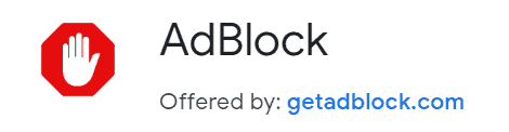 best chrome extensions Content Writers Adblock