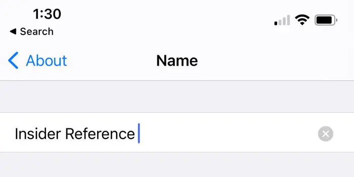 change name - How to change the name of your iPhone? change name