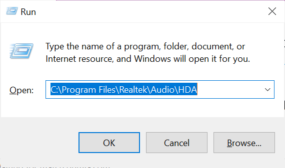 fix realtek hd audio manager missing windows 10 4