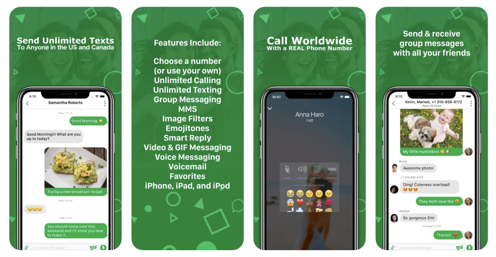 textPlus Best Internet Messaging Apps