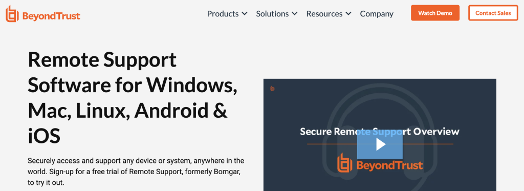 Beyond Trust Best TeamViewer Alternatives