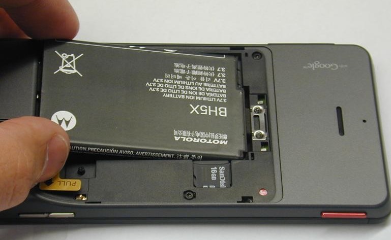 Remove Battery Fix touch screen not working on Android