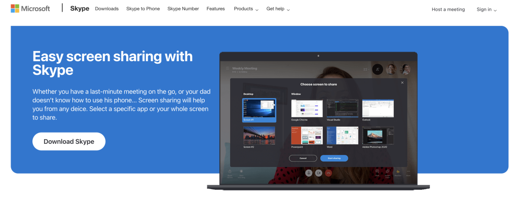 Skype Screen Sharing Best TeamViewer Alternatives