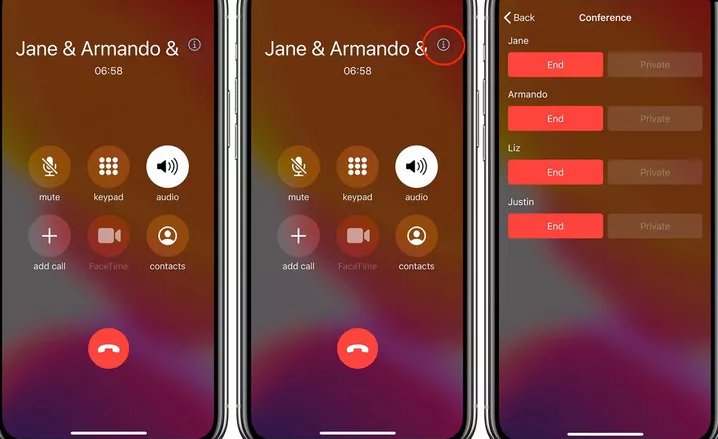 Capture3 1 - How to make a conference call on iPhone? Capture3 1