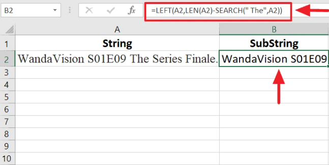 Screenshot 2022 12 31 064505 - How to Extract Substring in Excel Screenshot 2022 12 31 064505